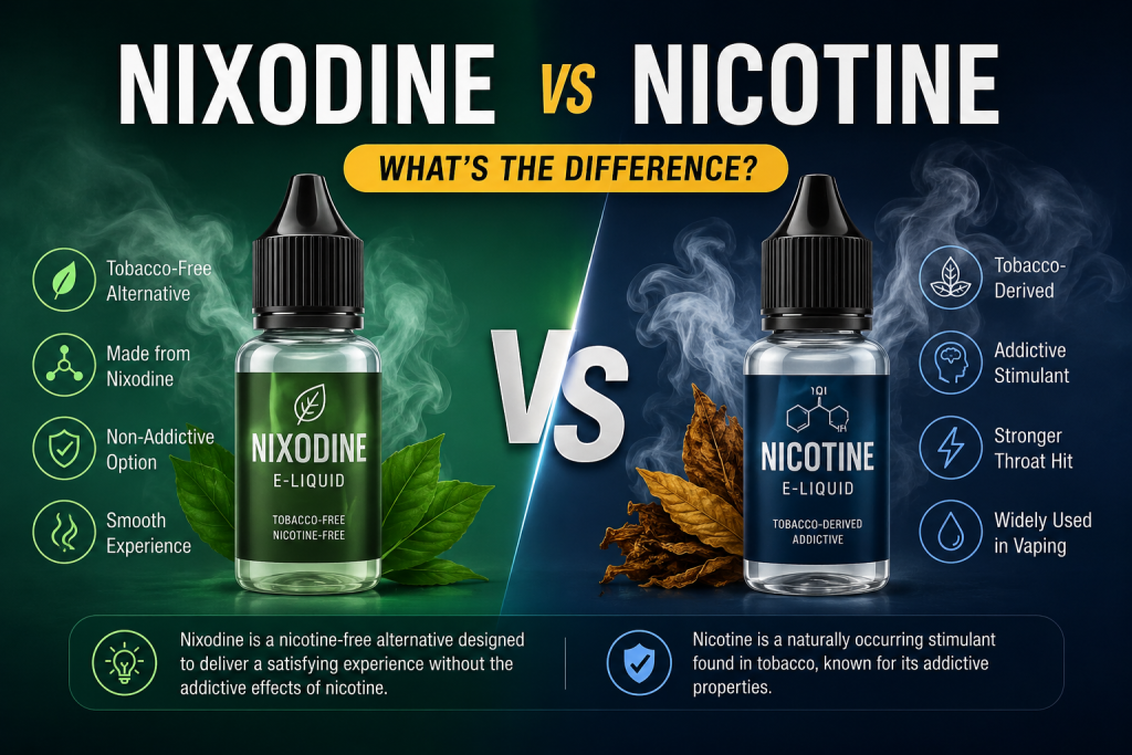 Nixodine vs Nicotine