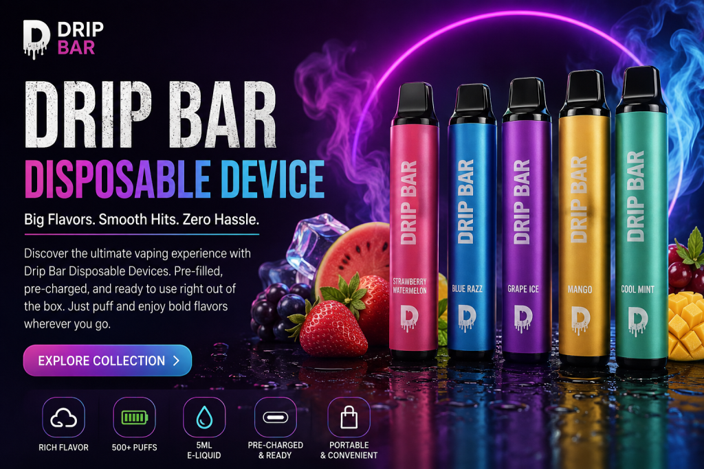 Drip Bar Flavour Collection